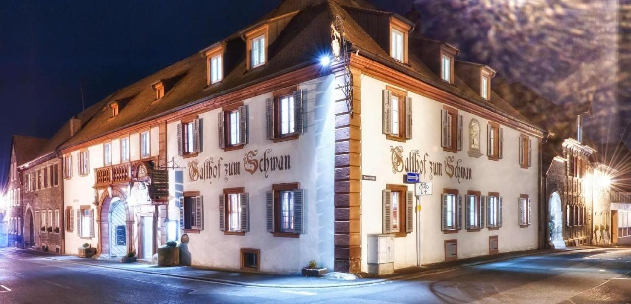 Gasthof Zum Schwan Sommerach Exteriör bild